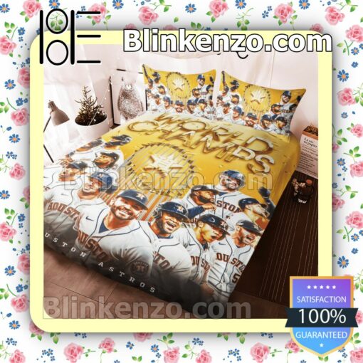 Houston Astros Champions Bedding Set Queen Full a