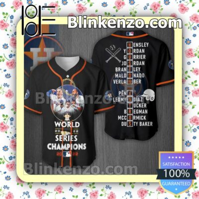Houston Astros World Series Champions 2022 Black Nike Men Shirts