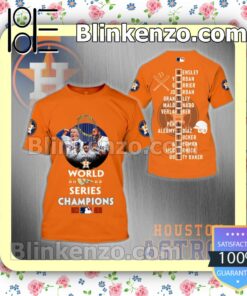 Houston Astros World Series Champions 2022 Men Shirts b