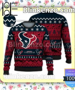 Houston Texans NFL Ugly Sweater Christmas Funny