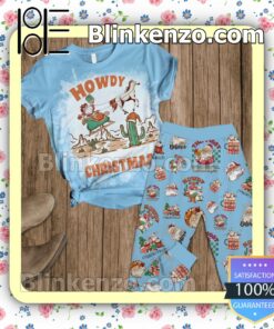 Howdy Christmas Pajama Sleep Sets