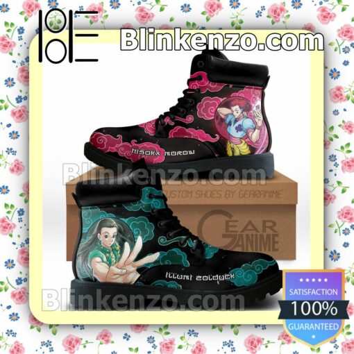 Hunter x Hunter Illumi and Hisoka Timberland Boots Men