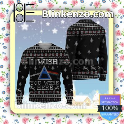 I Wish You Were Here Pink Floyd Dark Side Of The Moon Christmas Jumpers