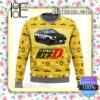 Initial D Classic Toyota Car Knitted Christmas Jumper