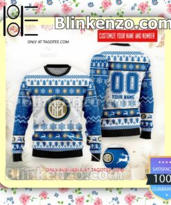 Inter Milan Football Holiday Christmas Sweatshirts