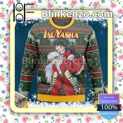 Inuyasha Anime Holiday Christmas Sweatshirts