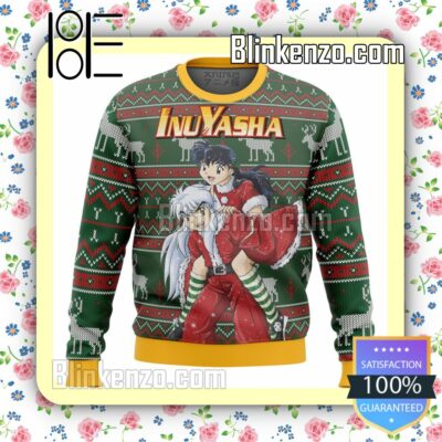 Inuyasha Higurashi Kagome Anime Premium Knitted Christmas Jumper