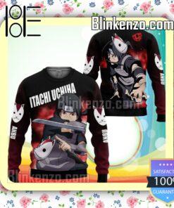 Itachi Uchiha Naruto Shippuden Manga Anime Knitted Christmas Jumper