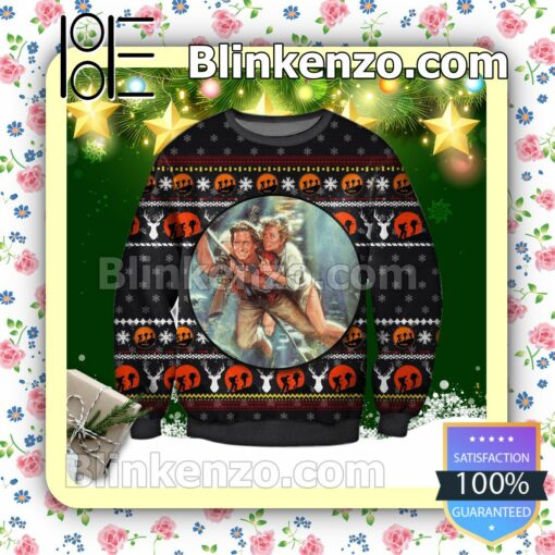 Jack T. Colton Joan Wilder Joan Wilder Romancing The Stone Poster Holiday Christmas Sweatshirts