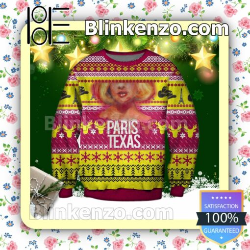 Jane Henderson Paris, Texas Christmas Holiday Christmas Sweatshirts