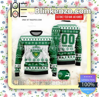 Jeonbuk Soccer Holiday Christmas Sweatshirts