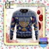 Jewish Hanukkah Holiday Christmas Sweatshirts
