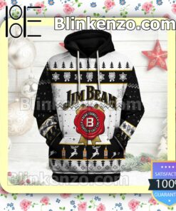 Jim Beam Xmas Hooded Sweatshirt