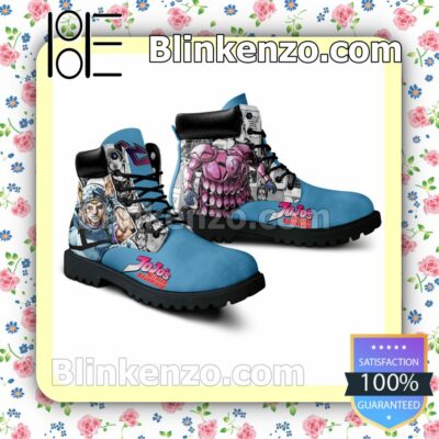 Jojo's Bizarre Adventure Johnny Joestar Timberland Boots Men a