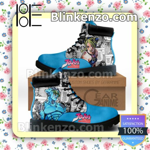 Jojo's Bizarre Adventure Jolyne Kujo Timberland Boots Men