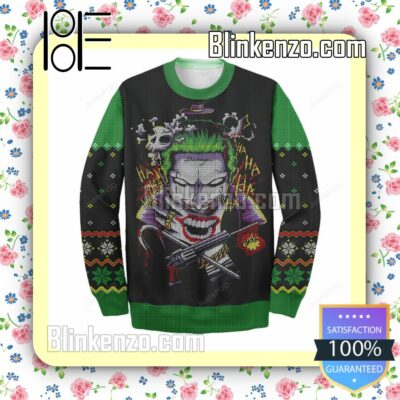 Joker Ha Ha Ha Knitted Christmas Jumper