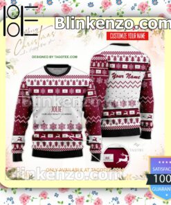 Jolie Hair and Beauty Academy-Hazleton Uniform Christmas Sweatshirts