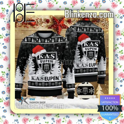 K.A.S. Eupen Logo Hat Christmas Sweatshirts