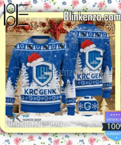 K.R.C. Genk Logo Hat Christmas Sweatshirts