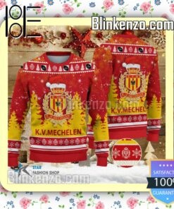 K.V. Mechelen Logo Hat Christmas Sweatshirts