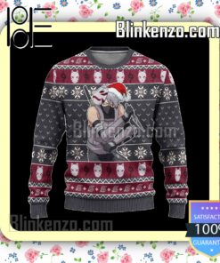 Kakashi Anbu Naruto Anime Xmas Gift Knitted Christmas Jumper