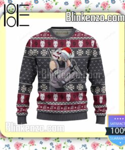 Kakashi Anbu Naruto Knitted Christmas Jumper