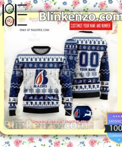 Kamloops Blazers Hockey Christmas Sweatshirts