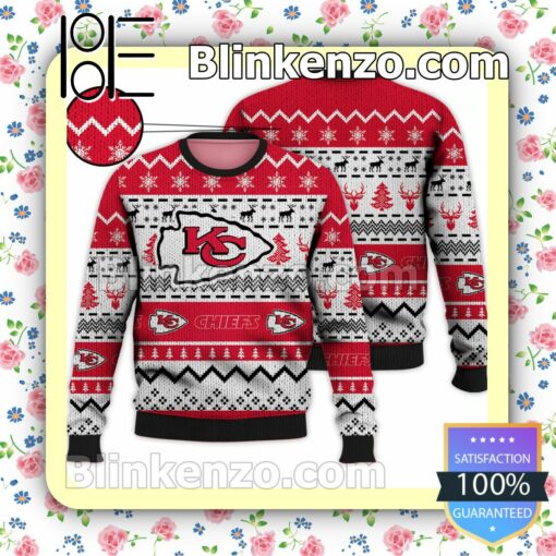 Kansas City Chiefs NFL Ugly Sweater Christmas Funny