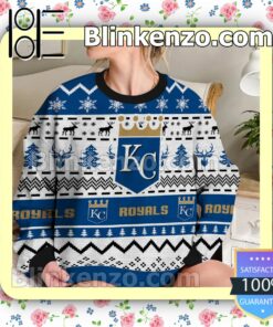Kansas City Royals MLB Ugly Sweater Christmas Funny b