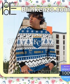 Kansas City Royals MLB Ugly Sweater Christmas Funny c