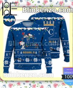 Kansas City Royals Snoopy Christmas MLB Sweatshirts