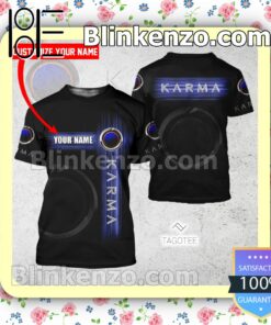 Karma Logo Custom Hoodie Jacket
