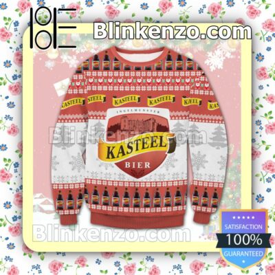 Kasteel Beer Santa & Snowflake Christmas Jumpers