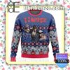 Kenshiro Fist Of The North Star Holiday Christmas Sweatshirts