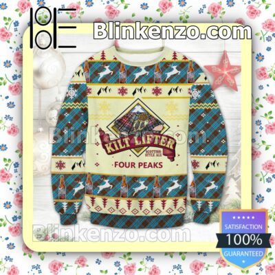 Kilt Lifter Four Peaks Brew Scottish Style Amber Ale Christmas Jumpers