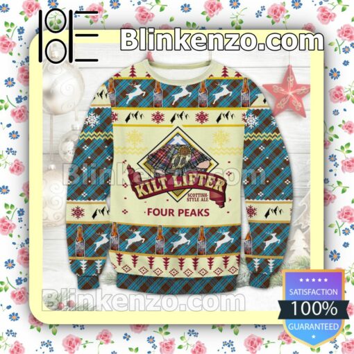 Kilt Lifter Four Peaks Brew Scottish Style Amber Ale Christmas Jumpers