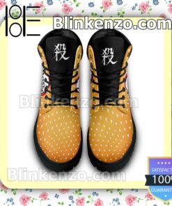Kimetsu Zenitsu Timberland Boots Men a