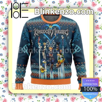 Kingdom Hearts Alt Premium Holiday Christmas Sweatshirts
