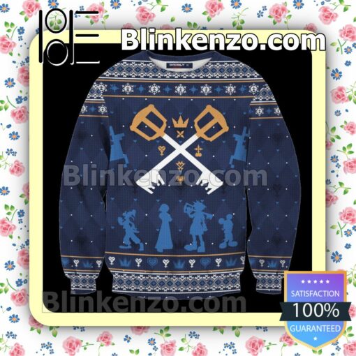 Kingdom Hearts Holiday Christmas Sweatshirts