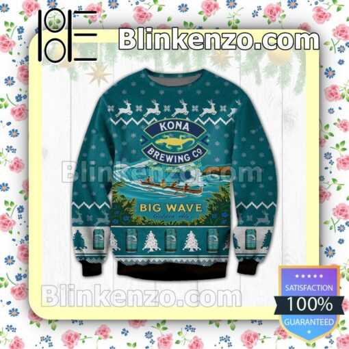 Kona Brewing Big Wave Golden Ale Christmas Jumpers