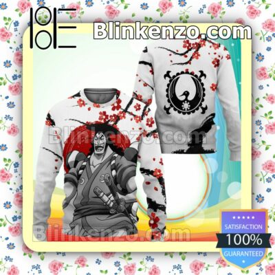 Kozuki Oden One Piece Manga Anime Premium Holiday Christmas Sweatshirts