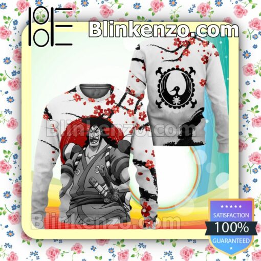 Kozuki Oden One Piece Manga Anime Premium Holiday Christmas Sweatshirts