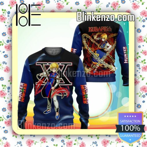 Kurapika Hunter X Hunter Anime Manga Knitted Christmas Jumper