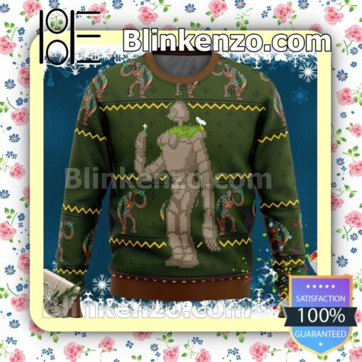 Laputan Robot Soldier Castle In The Sky Anime Holiday Christmas Sweatshirts