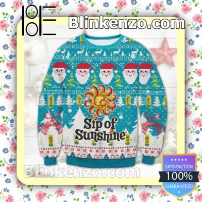 Lawson's Finest Liquids Sip Of Sunshine Santa Claus Christmas Jumpers