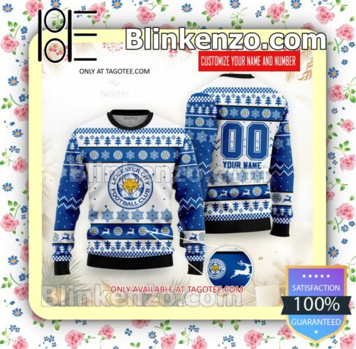 Leicester City Football Holiday Christmas Sweatshirts