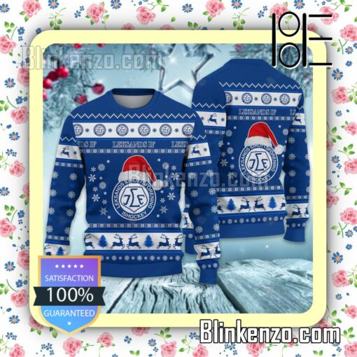 Leksands IF Logo Holiday Hat Xmas Sweatshirts