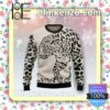 Leopard Pattern Holiday Christmas Sweatshirts