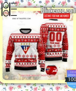 Liga de Quito Soccer Holiday Christmas Sweatshirts