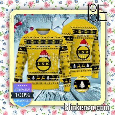 Lillestrøm Sportsklubb Logo Holiday Hat Xmas Sweatshirts